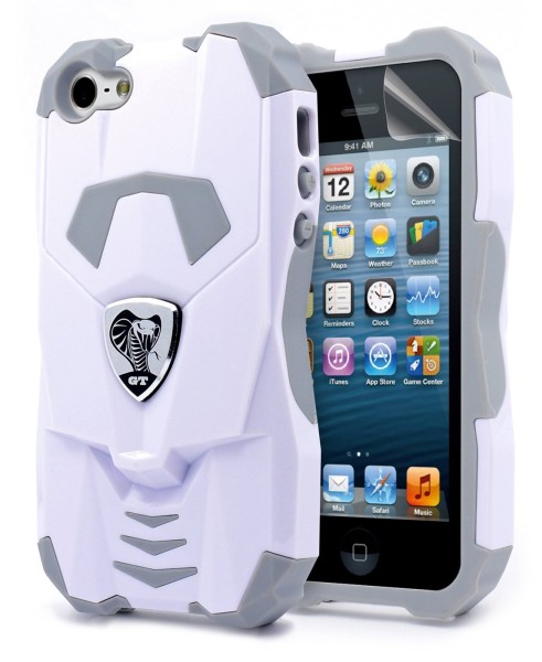 iPhone 5 & 5S & SE Cobra GT White